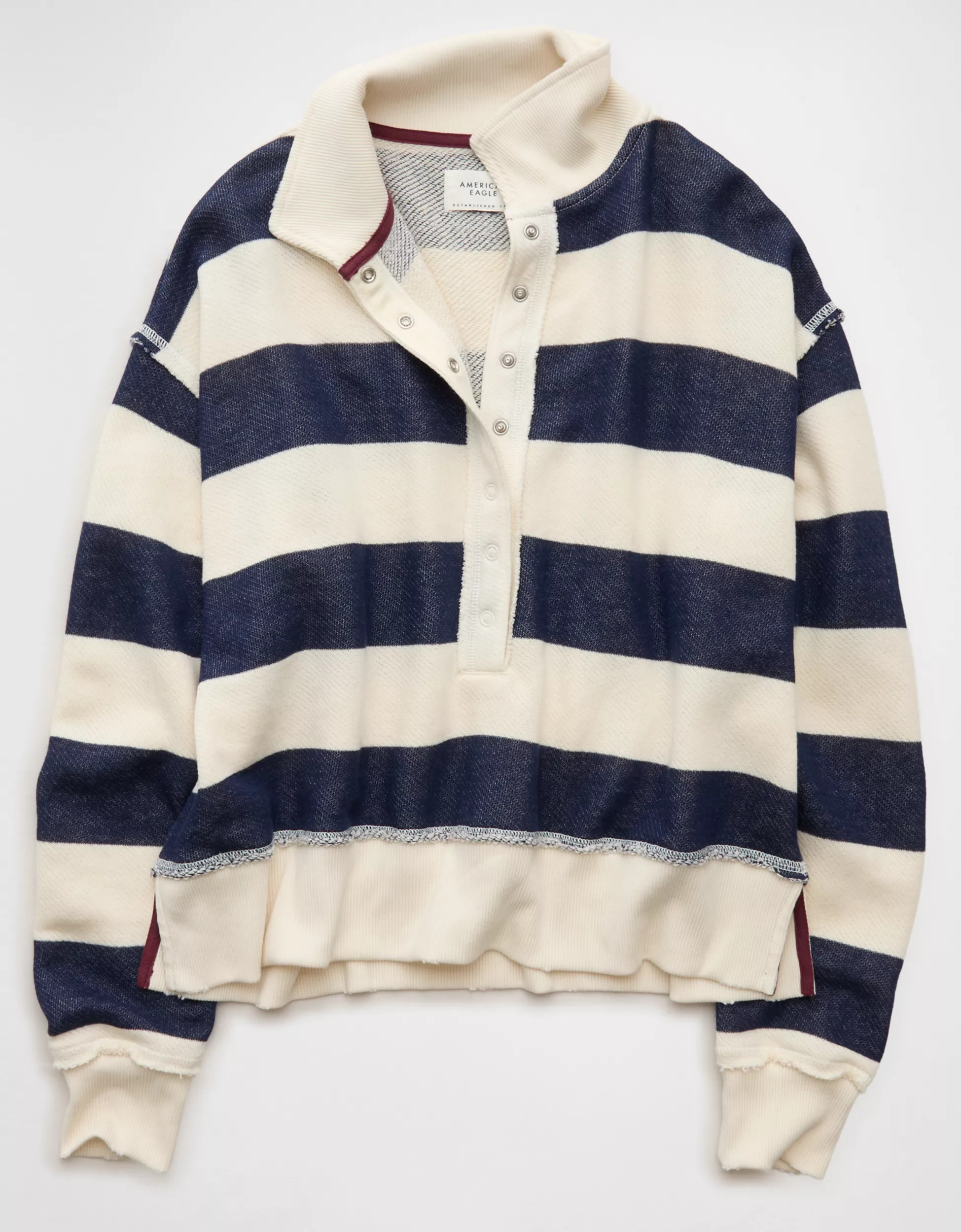 AE Campus Rugby Sweatshirt | American Eagle Outfitters (US & CA)