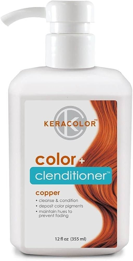Keracolor Clenditioner Hair Dye - Semi Permanent Hair Color Depositing Conditioner, Cruelty-free,... | Amazon (US)