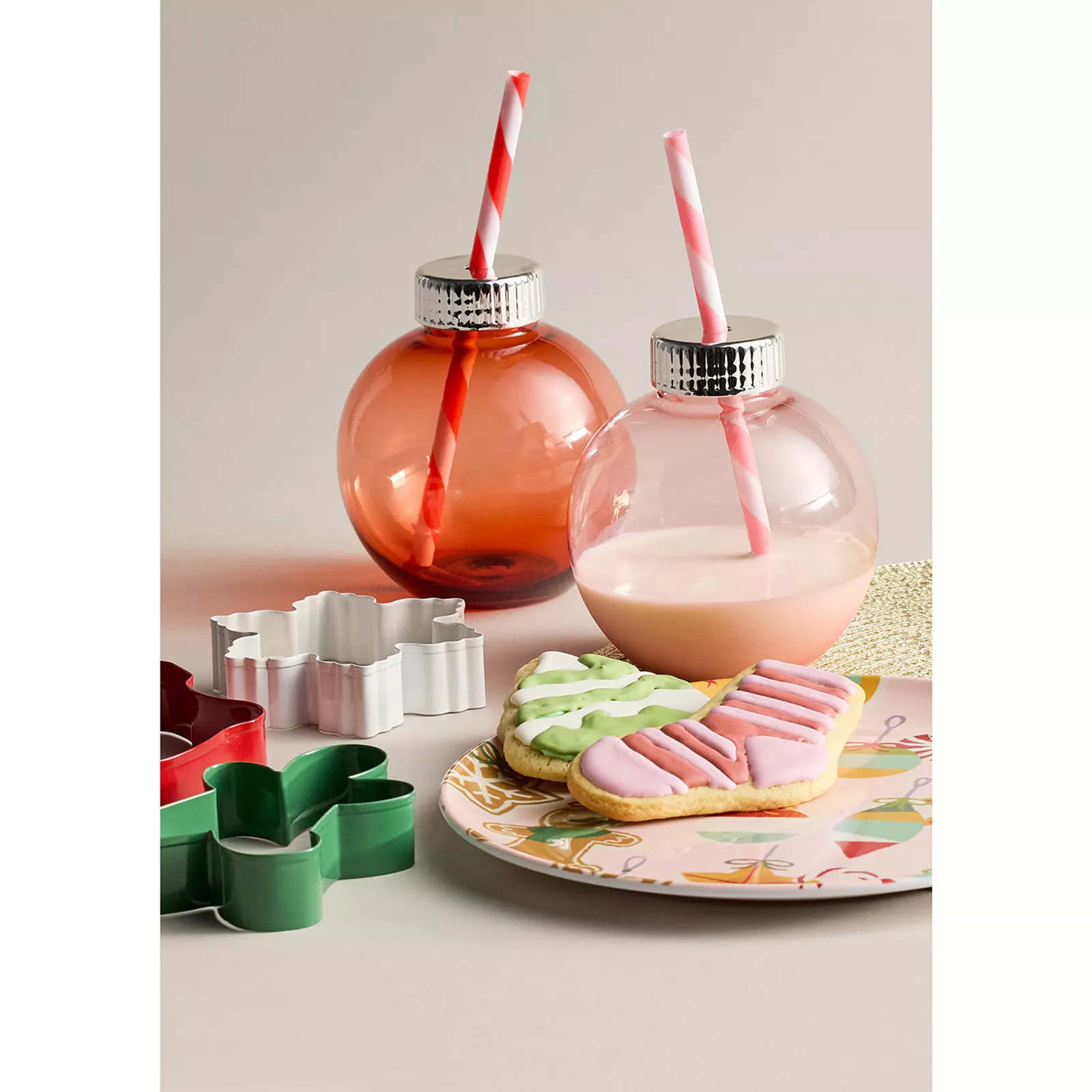 St. Nicholas Square® Holiday Figural Ornament Straw Cup | Kohl's