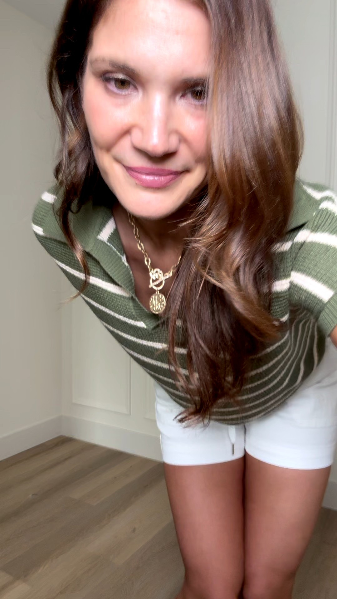 The this short sleeve blouse for summer! Love the knit sweater material. So cute and perfect for on the go cute styles!! 
Tall approved blouse army green knit sweater material Amazon must haves summer wear everyday activities mom life warm weather travel Stang and Co 

#LTKootd #LTKTall #LTKdayinmylife