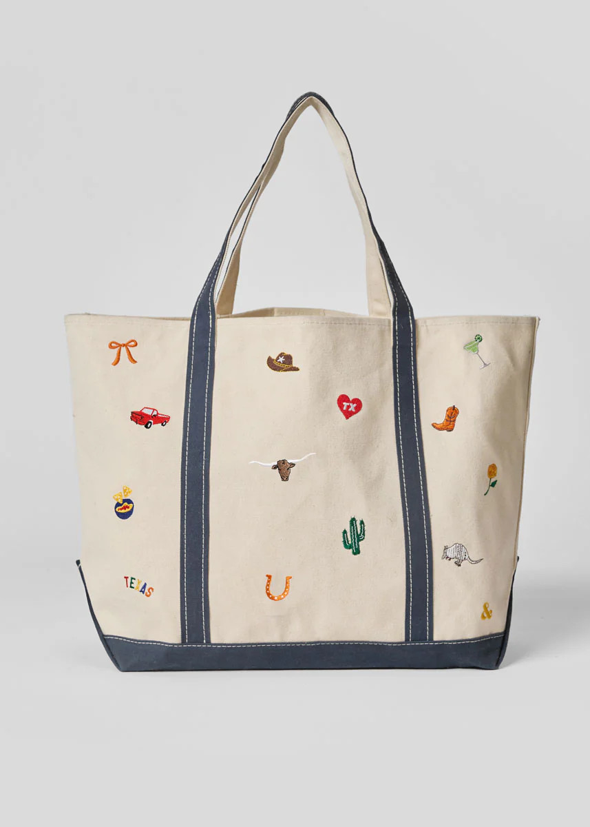 Texas Icons Tote | Alice & Wonder
