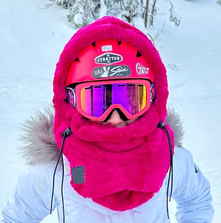 Stay warm and cozy with this amazing hood that goes over your ski helmet! 

#LTKfitness #LTKkids #LTKSeasonal
