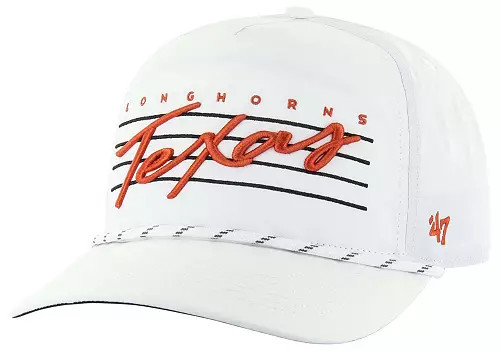 ‘47 Men's Texas Longhorns White Downburst Hitch Rope Adjustable Hat | Dick's Sporting Goods