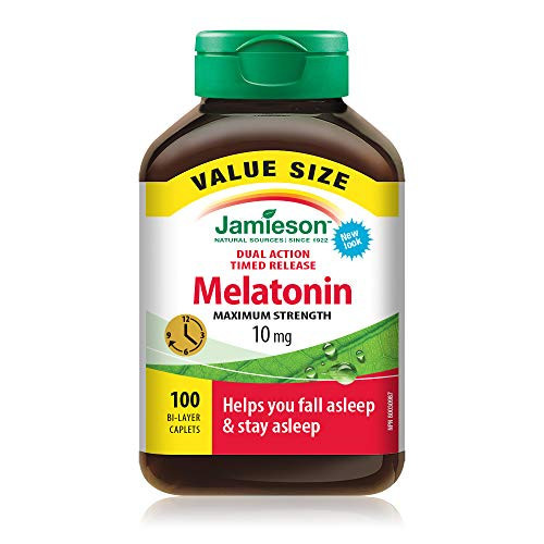 Jamieson Laboratories Melatonin Supplement, 10mg, 100 Count | Amazon (US)