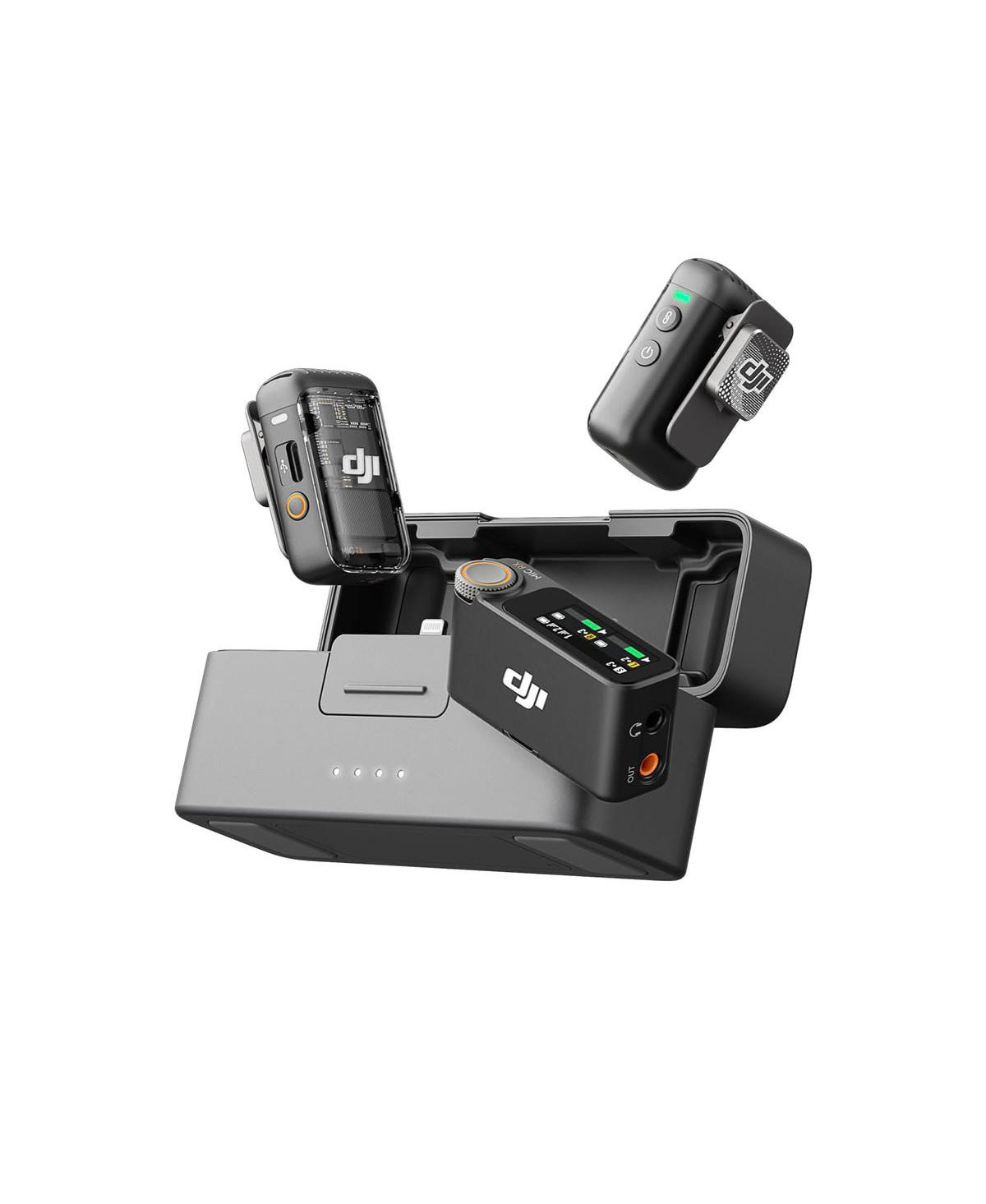 Dji Mic 2 2.4GHz 2-Person Compact Digital Wireless Microphone System/Recorder with Charging Case | Macy's