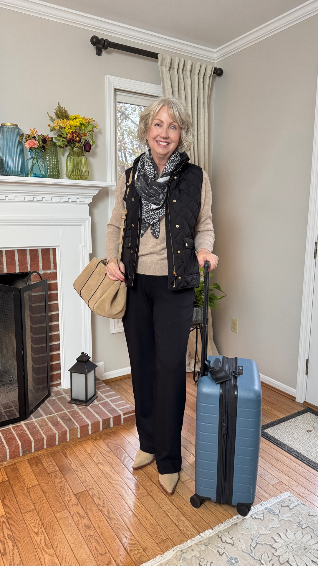 I’m ready for a day of travel. First I’m flying to DFW and then we’re driving to West Texas to visit family. I created this travel outfit with the shifting temps in mind. So comfy but chic  

#LTKTall #LTKMidsize #LTKTravel