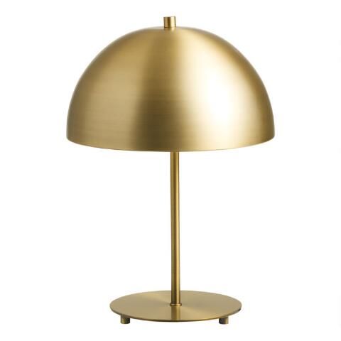Brass Dome Cameron Table Lamp | World Market