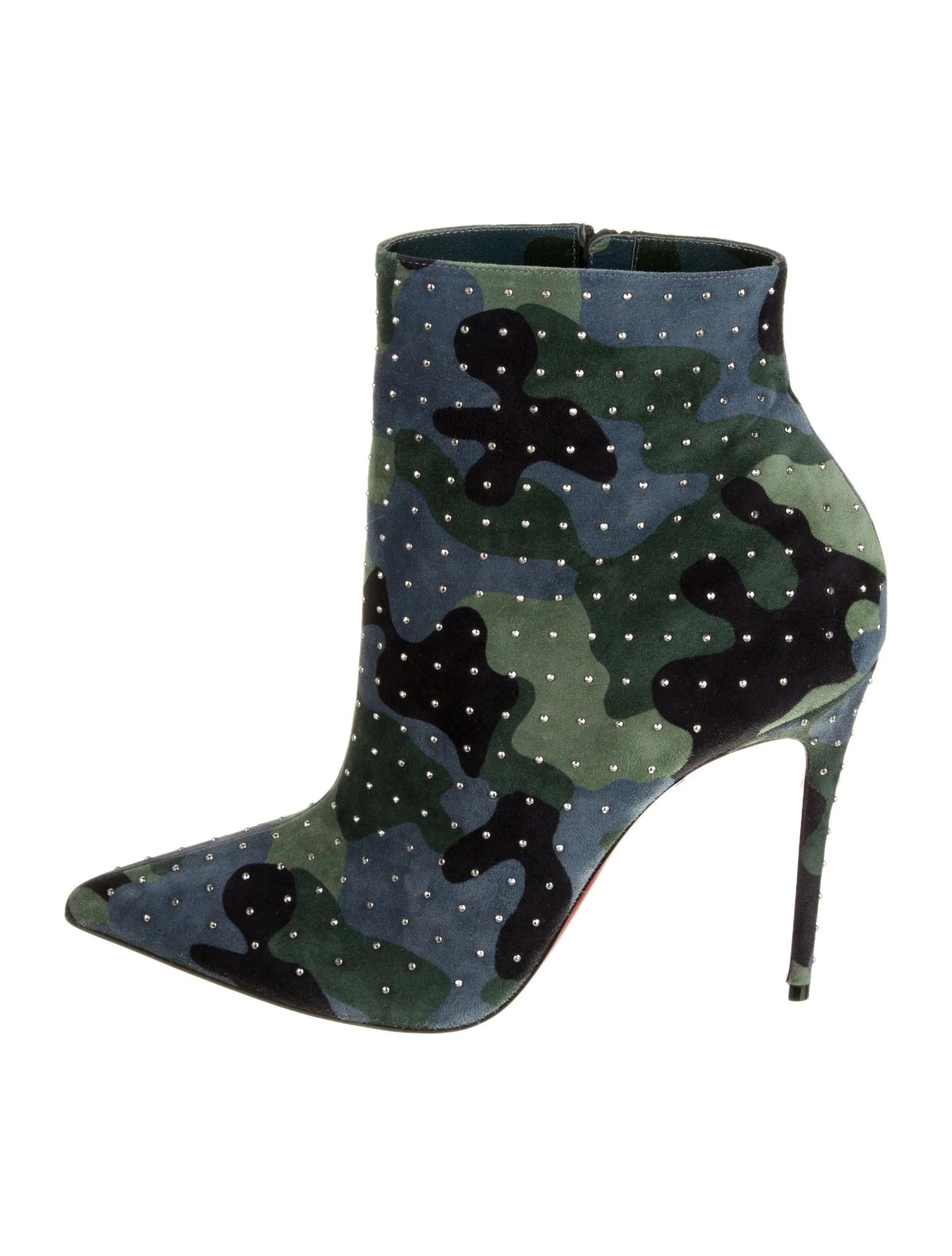 Christian Louboutin Suede Ankle Boots | The RealReal