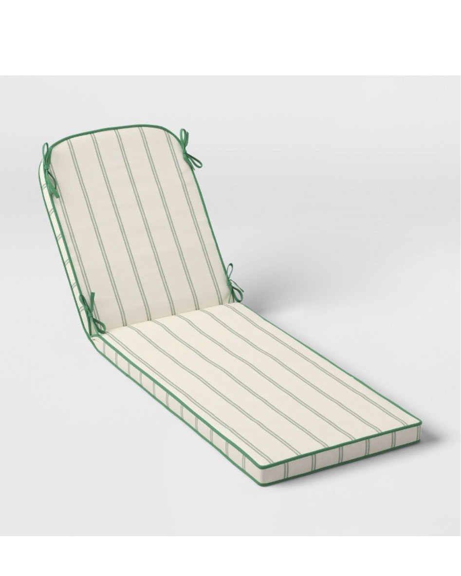Ordered these striped chaise lounge cushions on sale!! So cute 

#LTKHome #LTKSeasonal