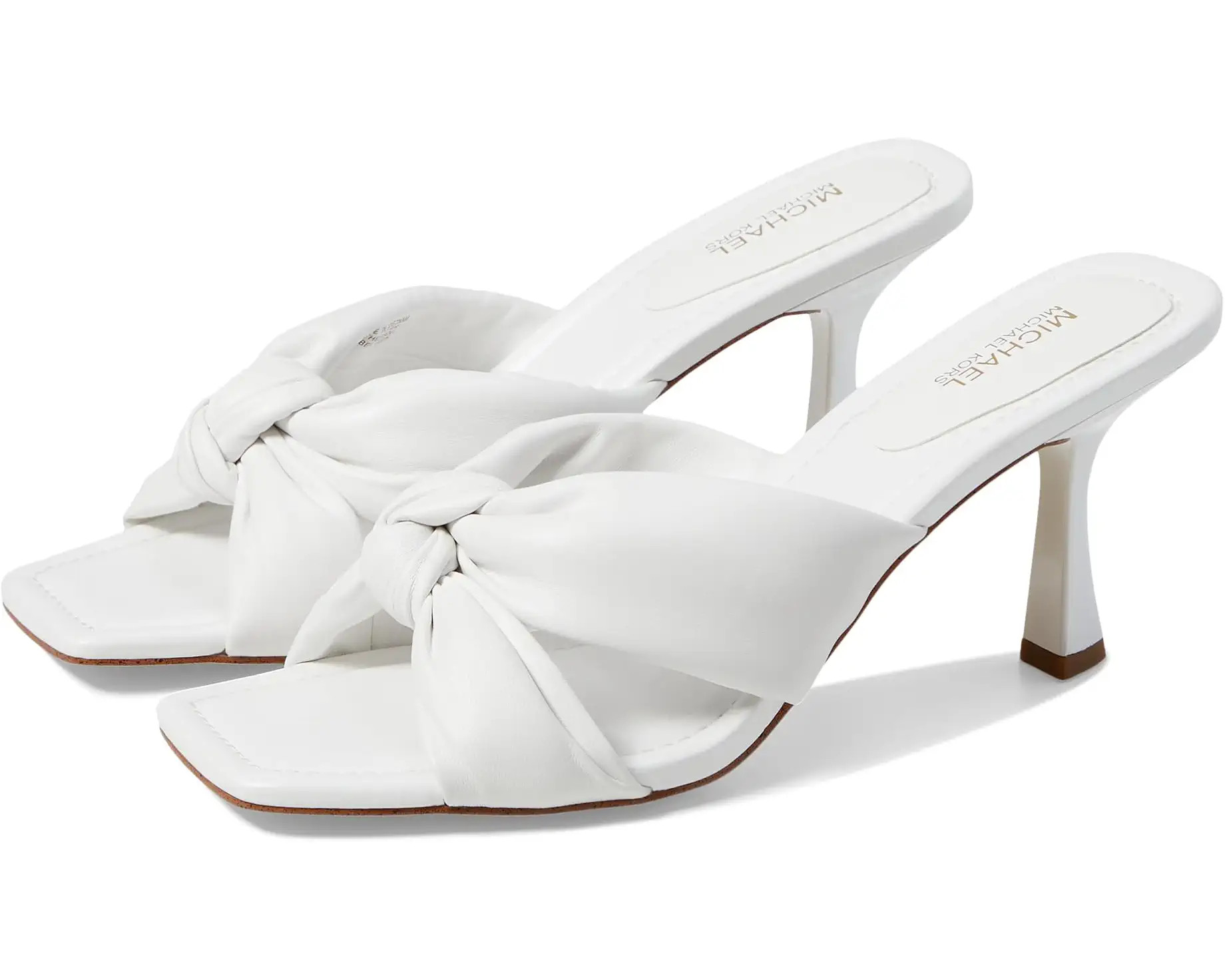 MICHAEL Michael Kors Elena Heeled Sandal | Zappos