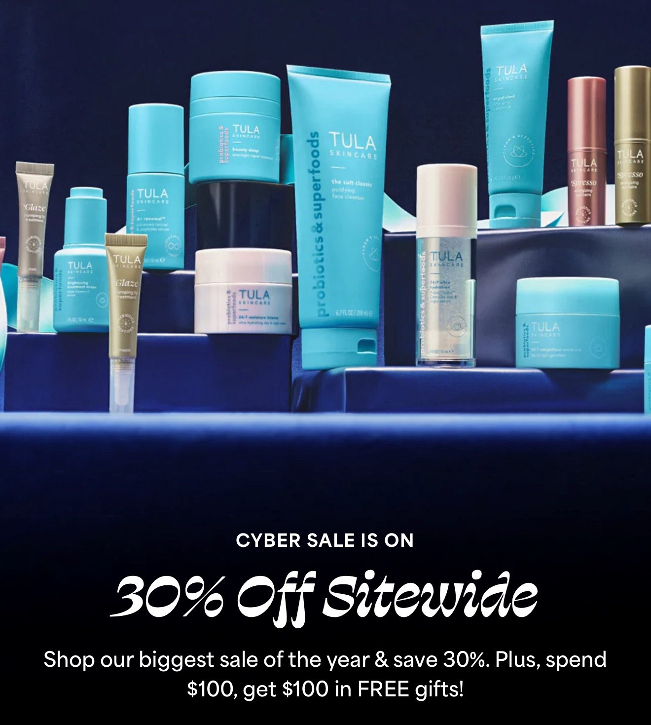 Tula cult classic face wash and 24/7 moisturizer are two things I use morning and night EVERY. SINGLE. DAY. 30% off + spend $100 and you get $100 surprise products in your order 🫧

#LTKFindsUnder50 #LTKBeauty #LTKCyberWeek