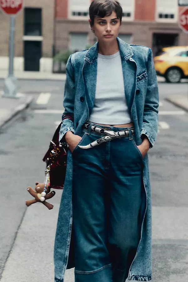 The Eventide High-Rise Wide-Leg Trouser Jeans by Pilcro | Anthropologie (US)