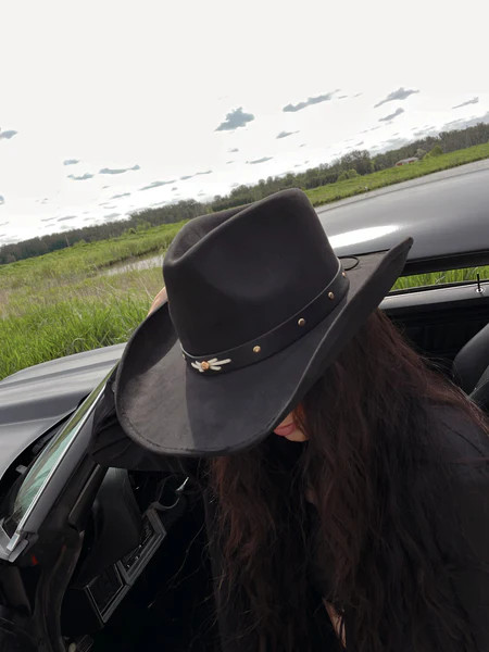 Black Chesney Cowboy Hat | Lane 201 Boutique