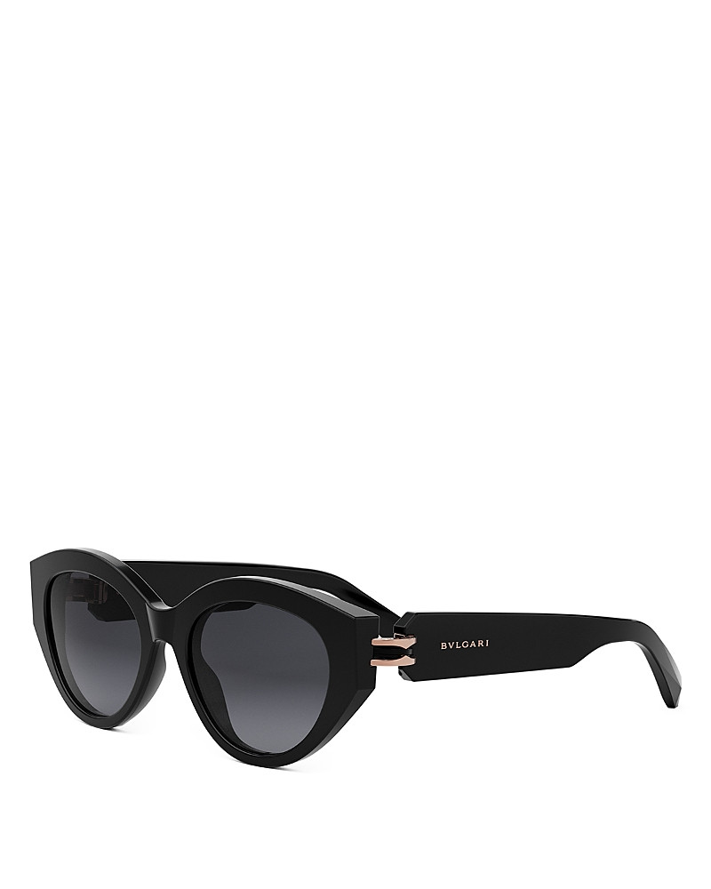 Bvlgari B. Zero1 Oval Sunglasses, 53mm | Bloomingdale's (US)