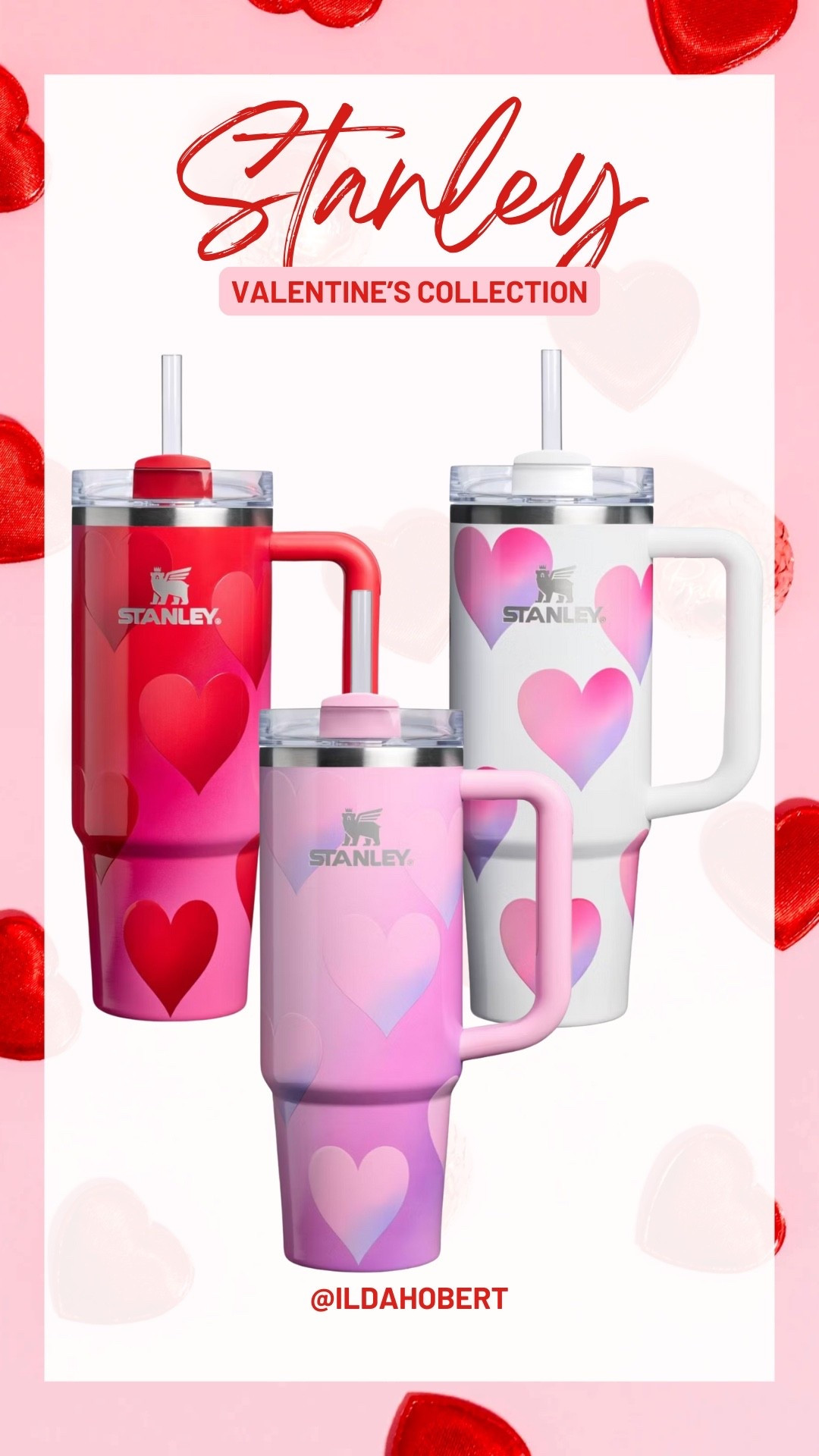 The all new Valentine’s Collection from Stanley!💗💜

Stanley, tumbler, cup

#LTKHome #LTKFindsUnder50 #LTKHoliday