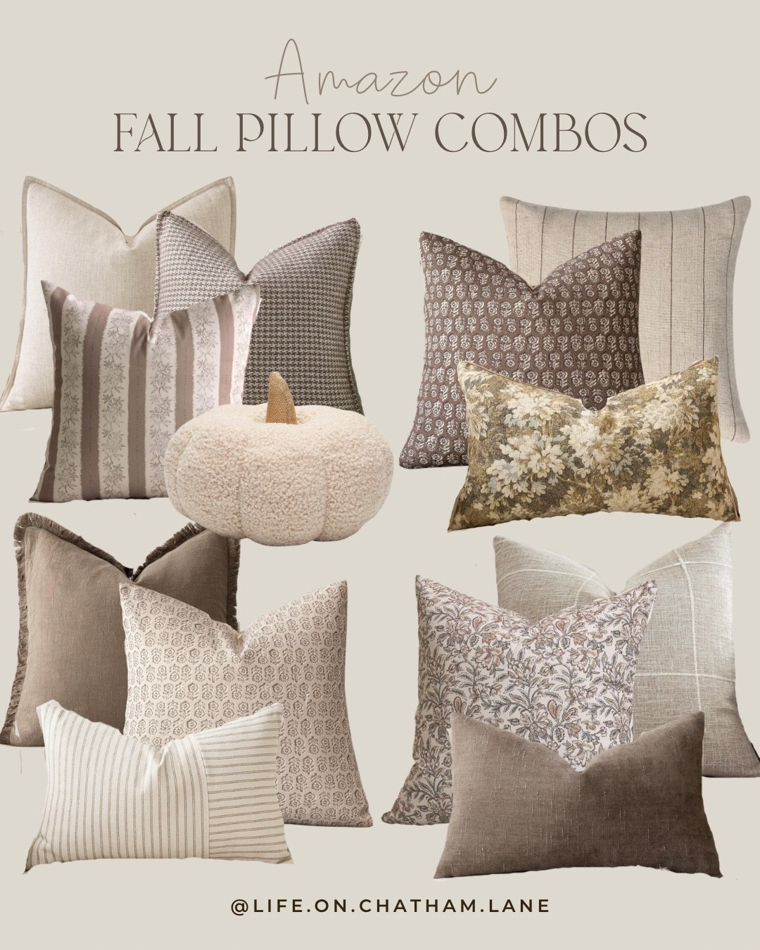 Amazon fall pillow combos!

#LTKHome #LTKSeasonal