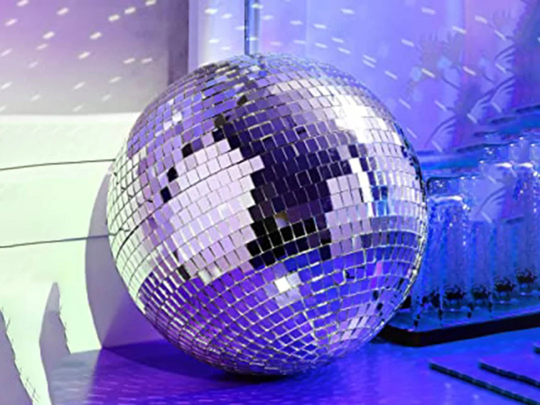 5/10/20/30/40cm Disco Mirror Ball DJ Light Silver Dance Party - Etsy Australia | Etsy (AU)