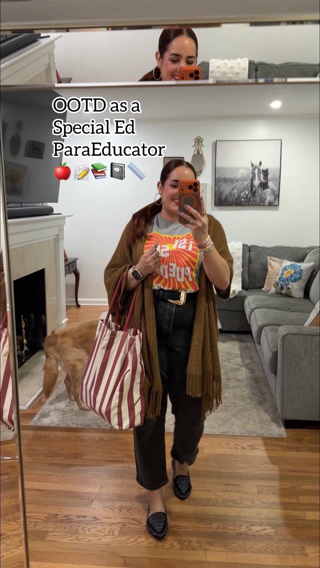 
Happy Monday bell@s! How is your day going? I’m passing by to share today’s OOTD as a Special Ed ParaEducator. I absolutely love this tote from @Marshalls is heavy duty.💯🙌 Since Spring is here it’s time to wear flats. These are from @Walmart & I’ve had them in my collection for a while. I absolutely love them. As per ushe I’ve linked a similar OOTD through the LTK App. To shop this post here is how: 
.
.
.
.
.
.
.
Jewelry: JanAllureJewelry.com

#LTKMidsize #LTKWorkwear #LTKTravel