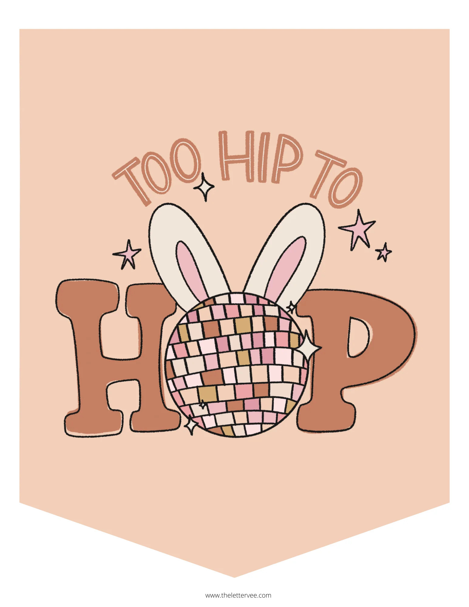 Easter Prints | Framable Art Prints | The Letter Vee