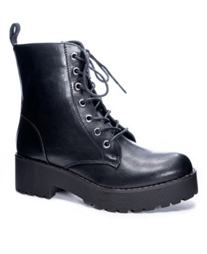 Dirty Laundry Women's Mazzy Lug Sole Laceup Booties Women's Shoes | Macys (US)