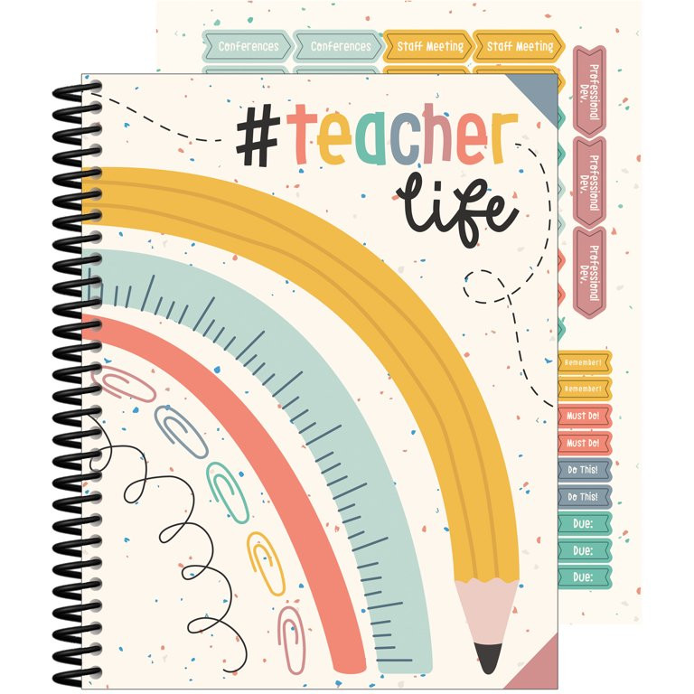 Carson Dellosa We Belong Teacher Planner (128 pages, 116 stickers) | Walmart (US)