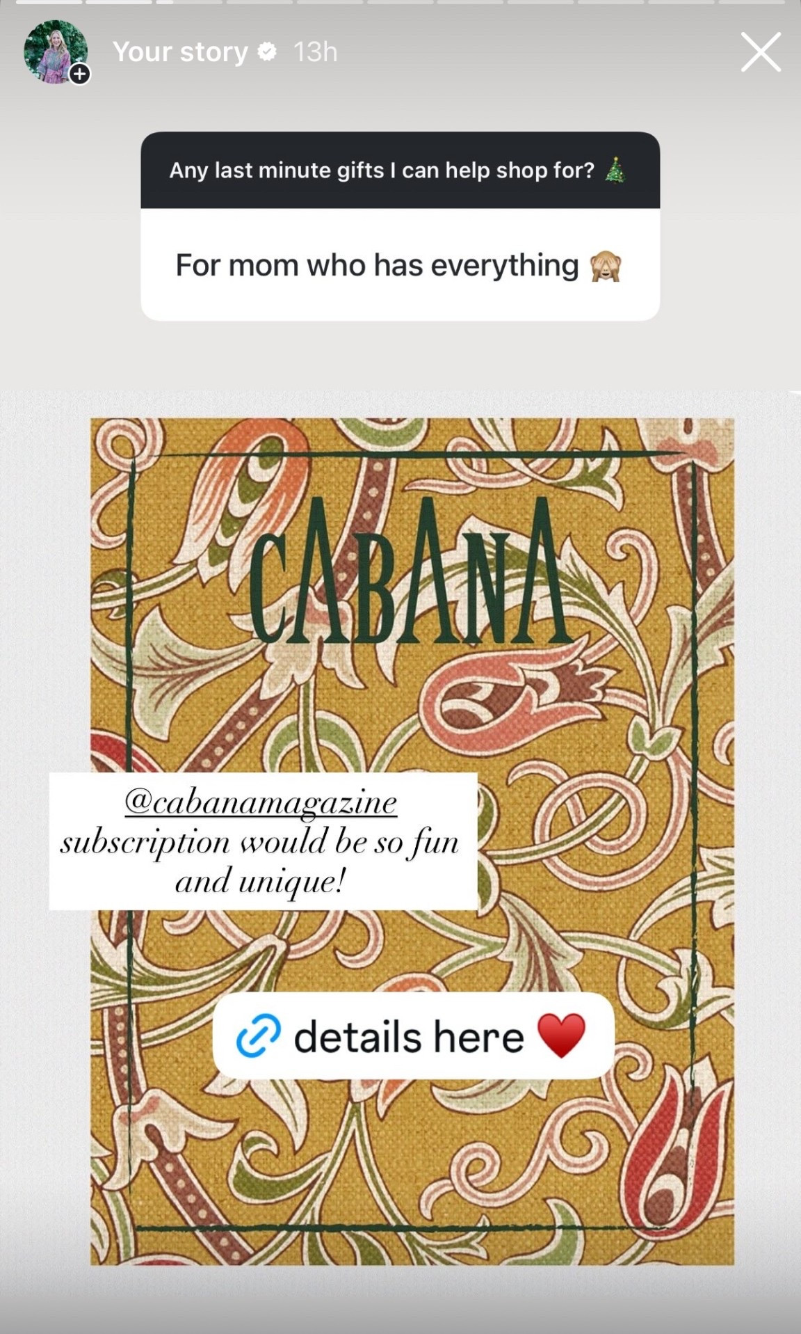 From my story! Great gift for mom’s or great gift for interior design lovers! 

#LTKGiftGuide #LTKHoliday