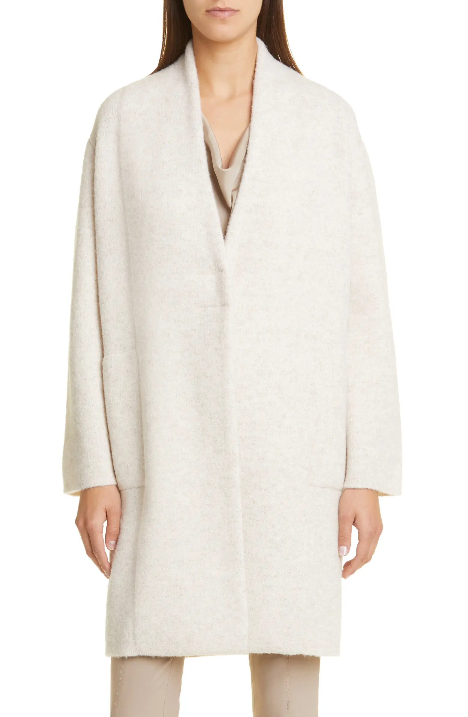 Vince Bouclé Wool & Cashmere Cardigan Coat | Nordstrom | Nordstrom