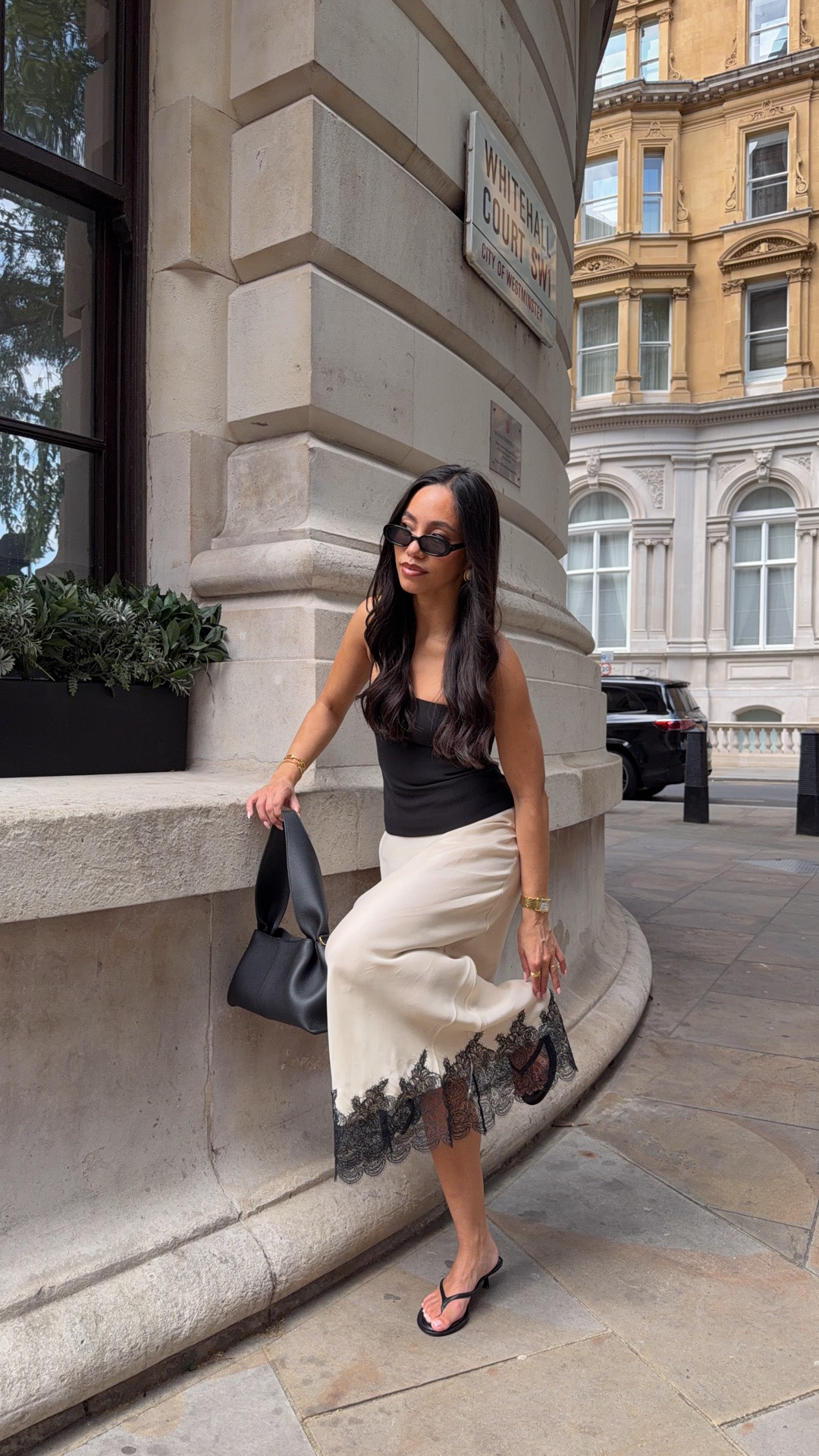 Summer outfit of the day in London 🌞 because of Alice top, DISSH skirt (size XS)

#LTKsummer #LTKuk