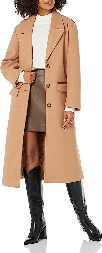 The Drop Women's Liam Loose Overcoat | Amazon (US)