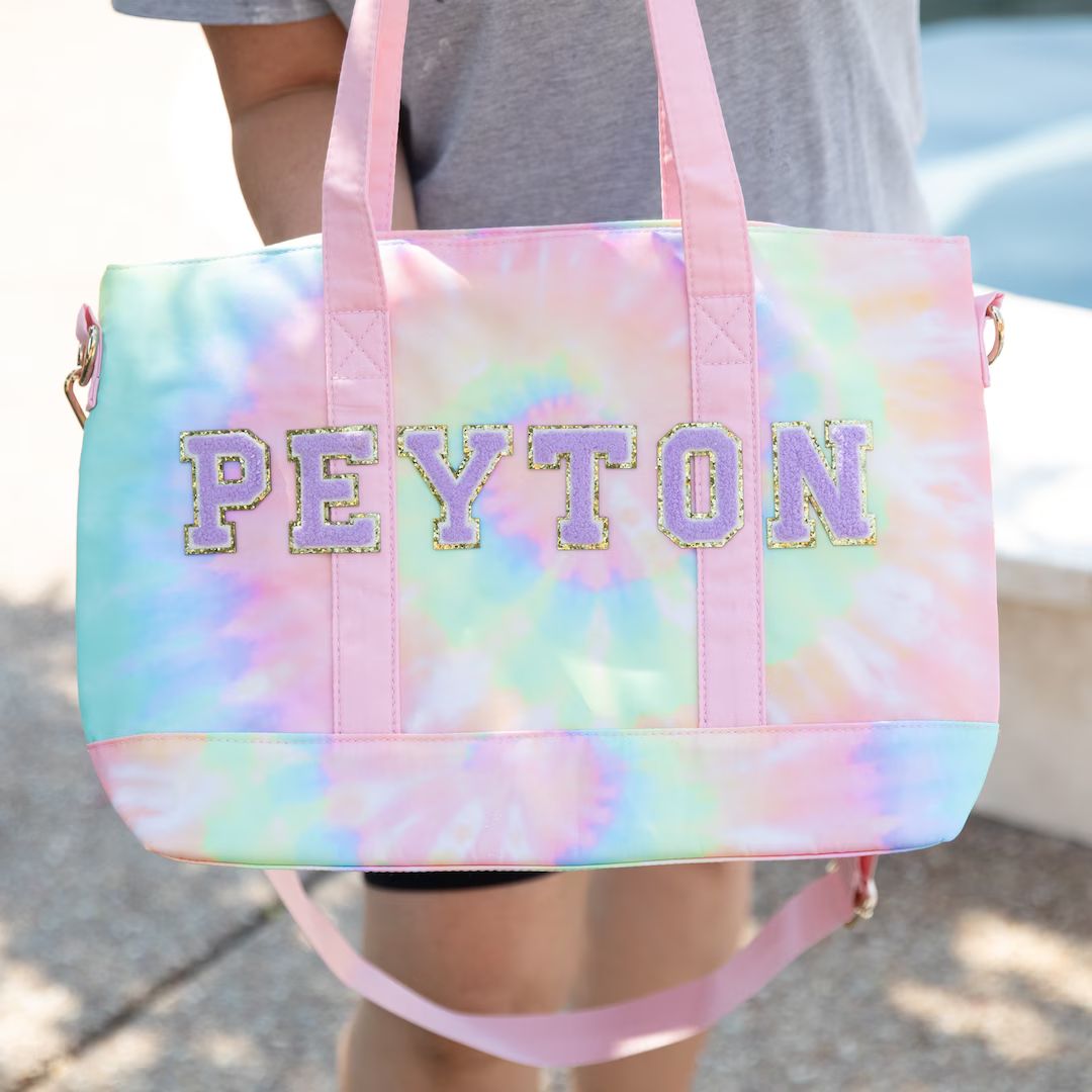 Girls Tote Bag Personalized Nylon Bag Personalized Flower Girl - Etsy | Etsy (US)