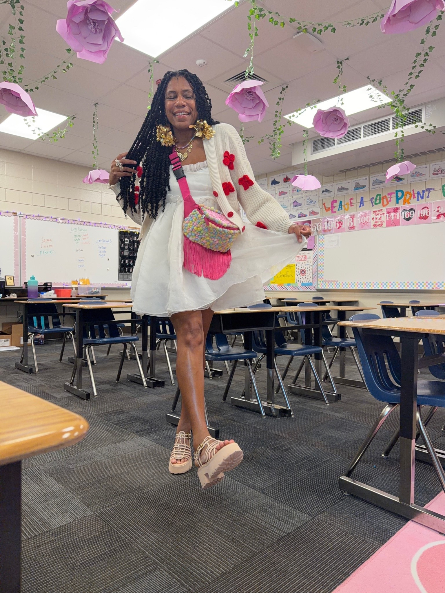 White tulle dress + bow cardigan

#LTKdayinmylife #LTKgrwm #LTKootd