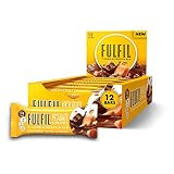 FULFIL Vitamin and Protein Bars, Chocolate Peanut and Caramel, Snack Sized Bar with 15 g Protein and | Amazon (US)
