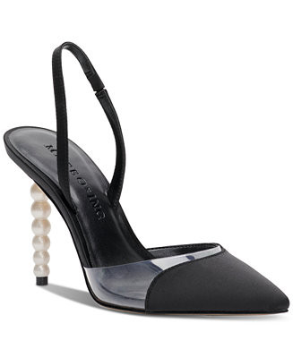 INC International Concepts Mateo for INC Antoinette Imitation Pearl Slingback Pumps, Created for ... | Macys (US)