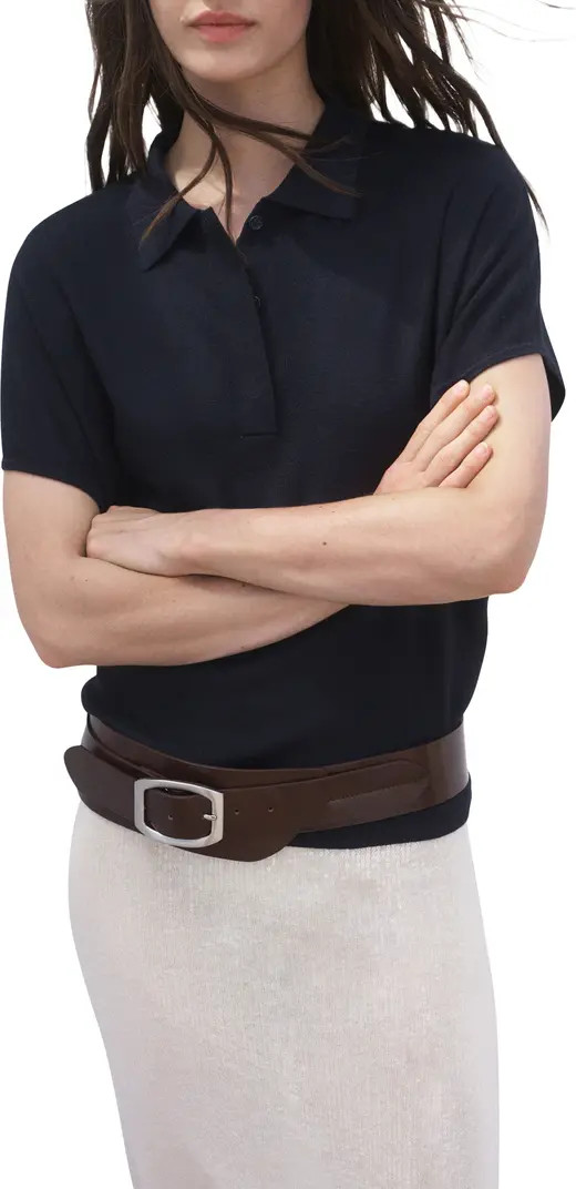 MANGO Polo Sweater | Nordstrom | Nordstrom