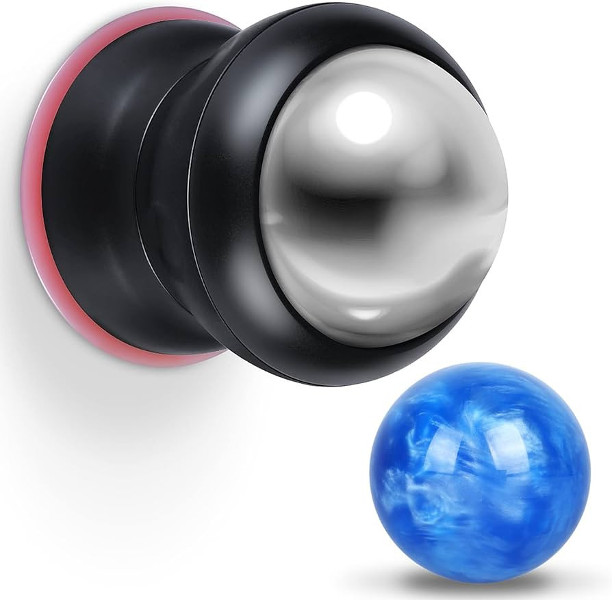 CHENOVE Mountable Massage Ball Roller for Back Shoulder, Wall Massager Ball Trigger Point Release... | Amazon (US)