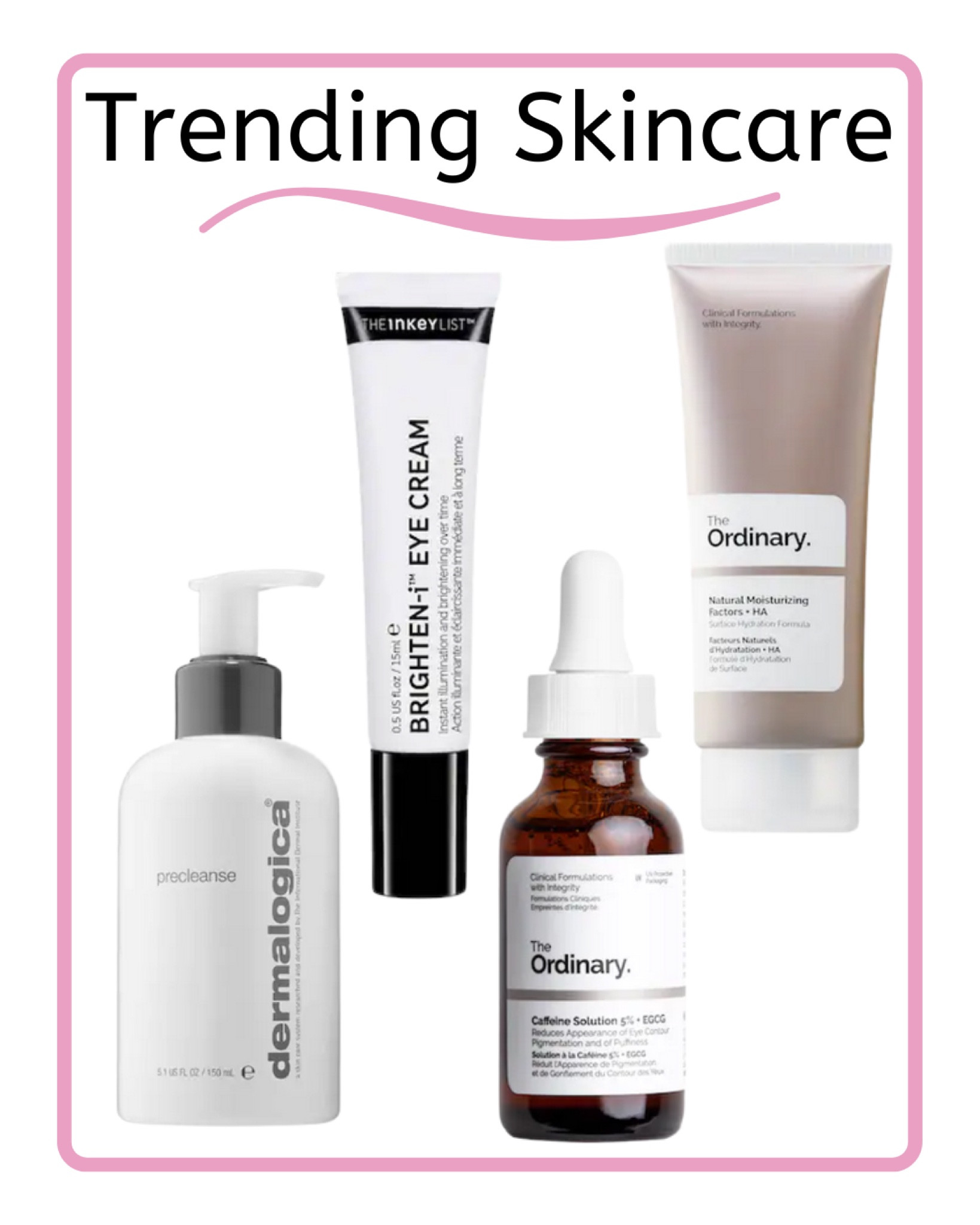 Check out these great skincare products from Sephora.

Moisturizer, face wash, cleanser, serum, eye cream, skincare, beauty

#LTKFind #LTKbeauty #LTKSeasonal