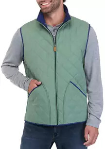 Crown & Ivy™ Men's Quilted Vest | Belk