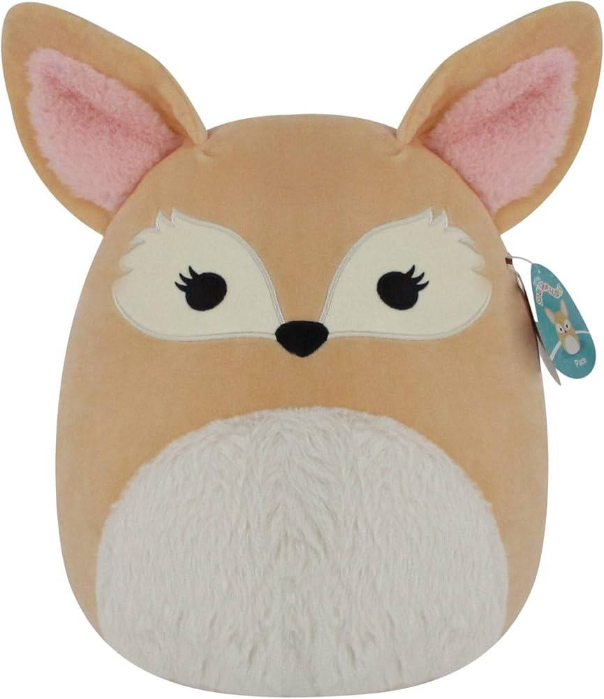 Squishmallows 14-Inch Pace Tan Fennec Fox - Large Ultrasoft Official Kelly Toy Plush | Amazon (US)