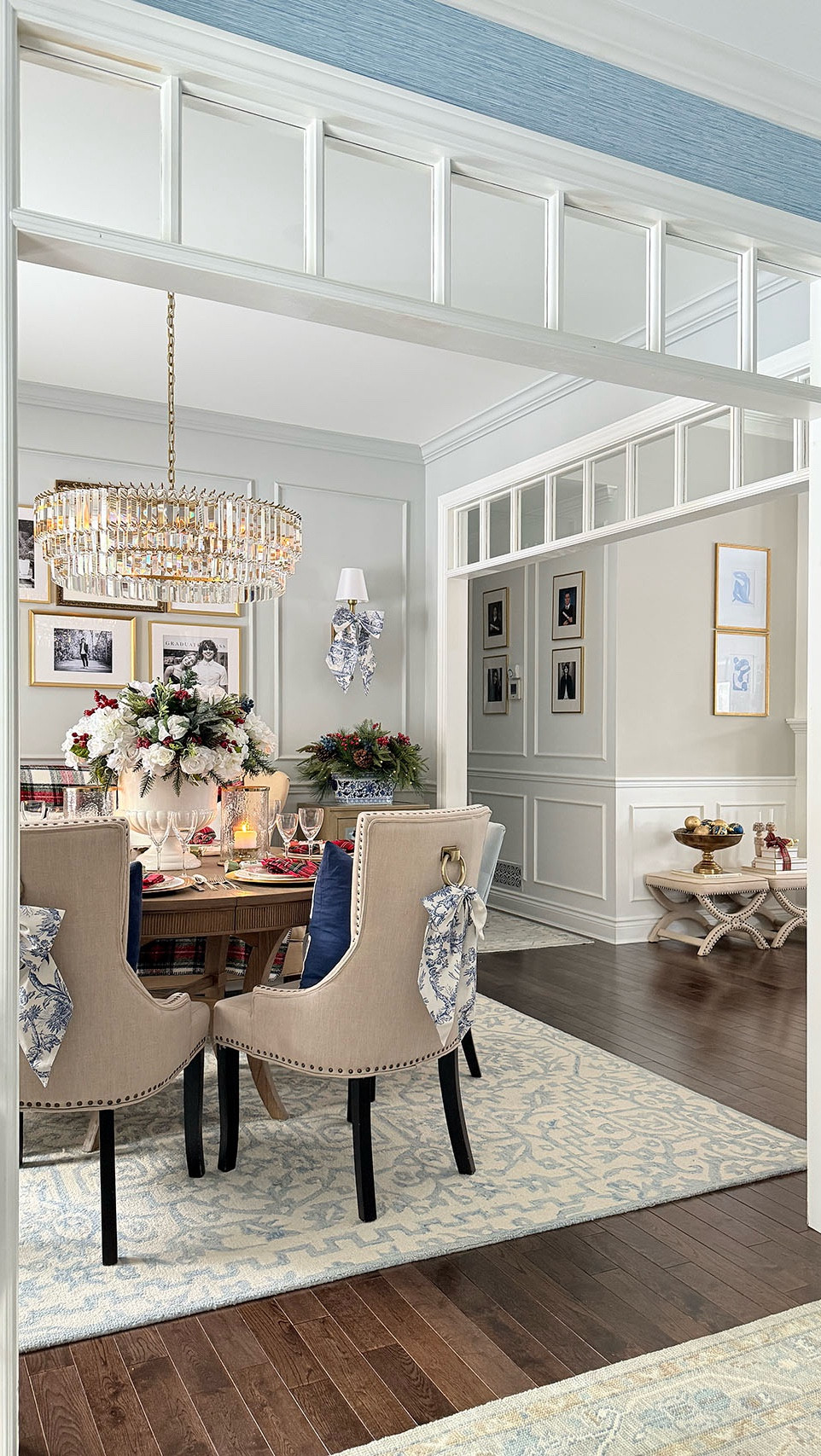 Dining Christmas decor in a classic look!

#LTKHoliday #LTKSeasonal #LTKHome