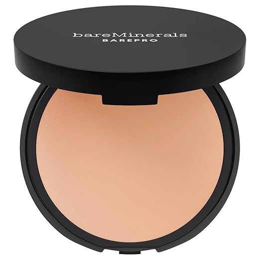 bareMinerals Barepro 16HR Skin-Perfecting Powder Foundation, Matte Pressed Powder Foundation Full... | Amazon (US)