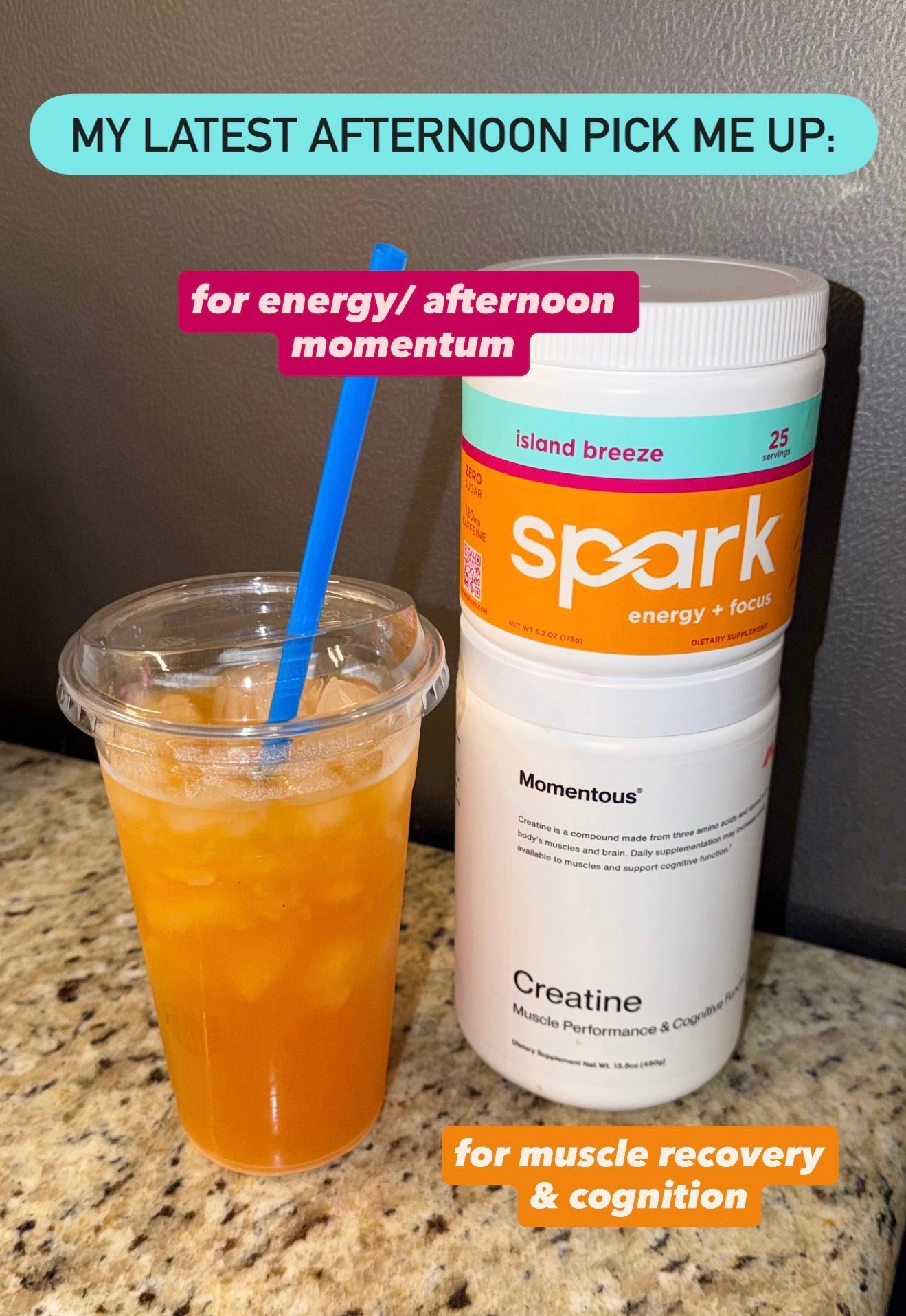 Health and wellness. Afternoon pick me up. Energy drink. Advocare Spark. Creatine. Supplements.

#LTKfoodie #LTKfitnessgoals #LTKActive