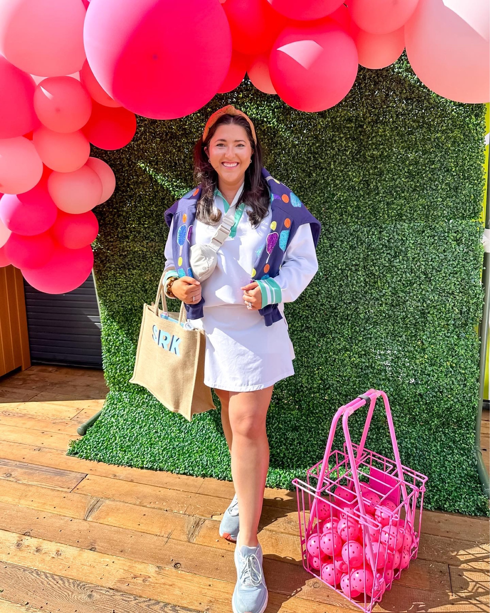 I may not know how to play, but at least I (kinda) look like I do! 🏓🎾👟

The best night celebrating Sprinkled with Pink’s Country Club collection. 

Pickle ball // pickleball // tennis skirt // Addison bay // pickleball outfit //  // queen of sparkles pickleball // colorful tennis // tennis style // tennis skort 

#LTKfit #LTKunder50 #LTKFind