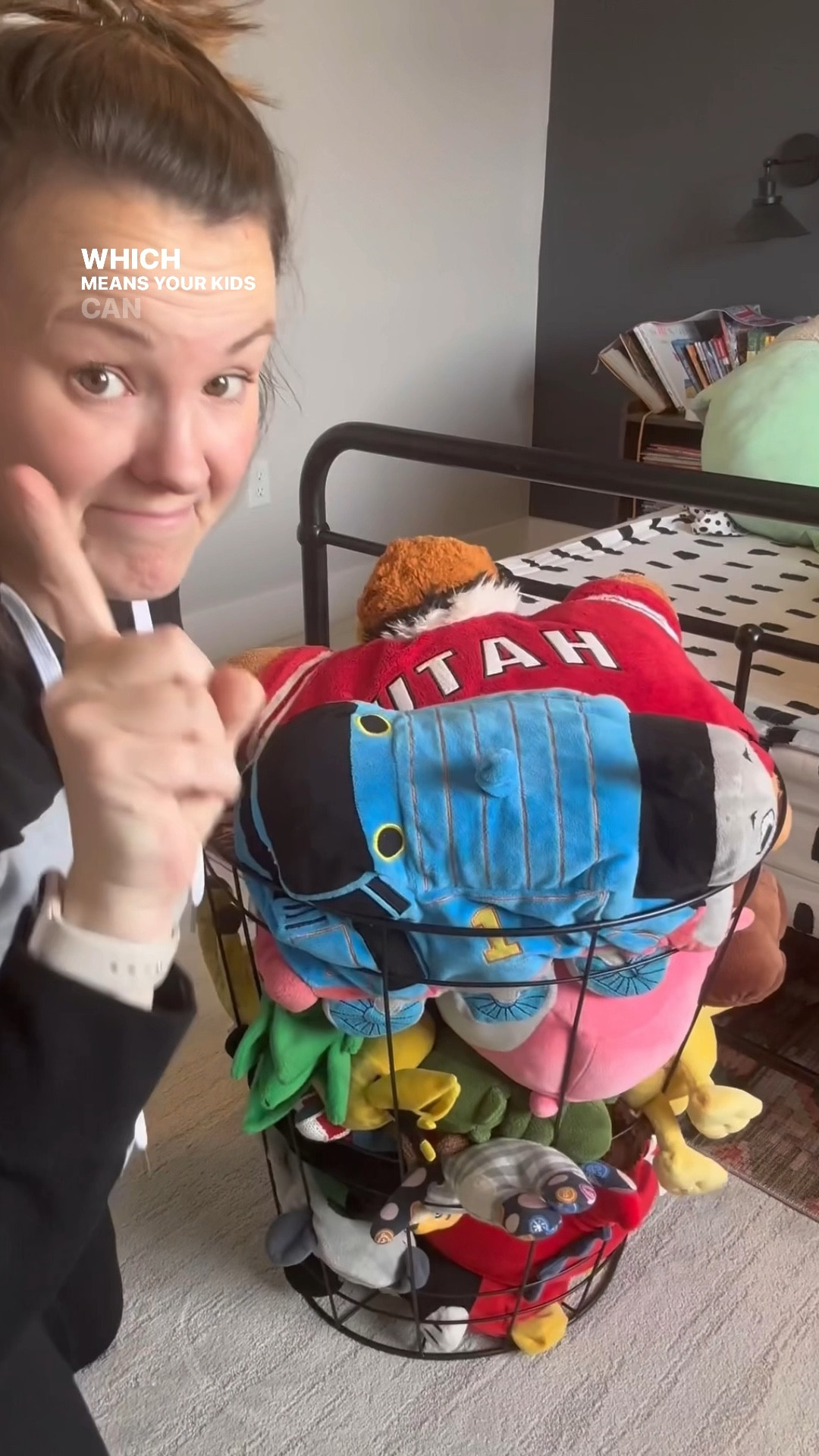 Gosh, no matter what I do, we always have stuff animals coming out our eyeballs. I complain about it as a mom, but also remember LOVING stuffed animals as a kid myself. I'm trying my best to let my kids just enjoy, but I needed a better solution.

I polled you guys a few weeks ago and got some great ideas! I tried them out and these were my top 3. Love them all for different reasons. But, if you ask my kids, the bean bag chair is by far their fave. And it is pretty cool (and holds SO much). It's seriously impressive.

#LTKkids #LTKhome #LTKfamily