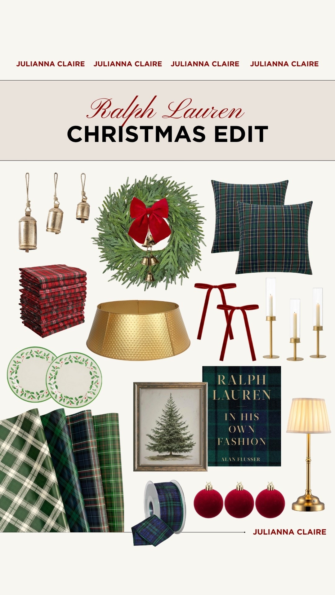 Ralph Lauren Christmas home decor favorites 🎄❤️

#LTKSeasonal #LTKHome #LTKHoliday