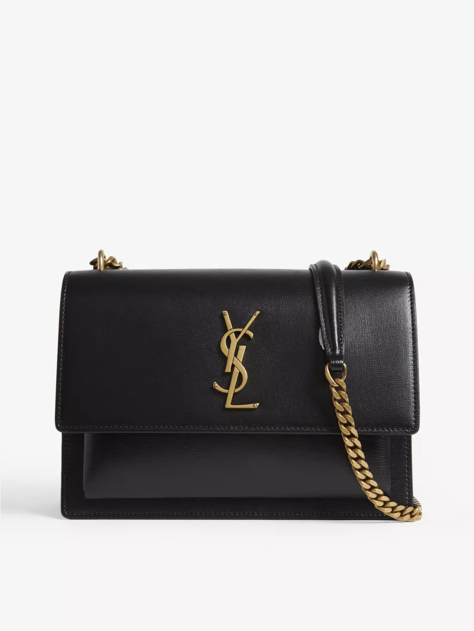 Sunset medium leather cross-body bag | Selfridges