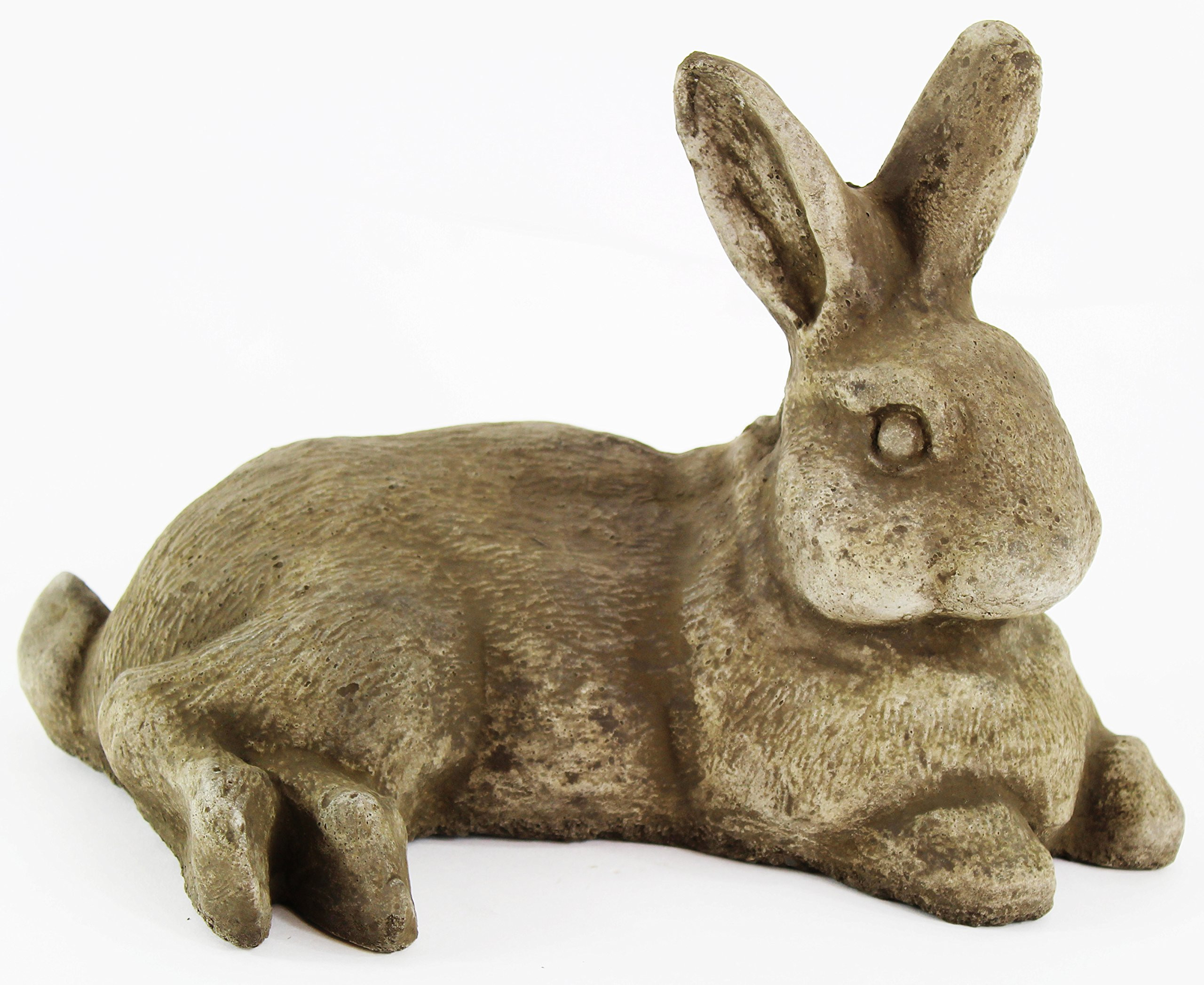 Laying Rabbit Garden Statues Cement Statuary Animal Yard | Amazon (US)