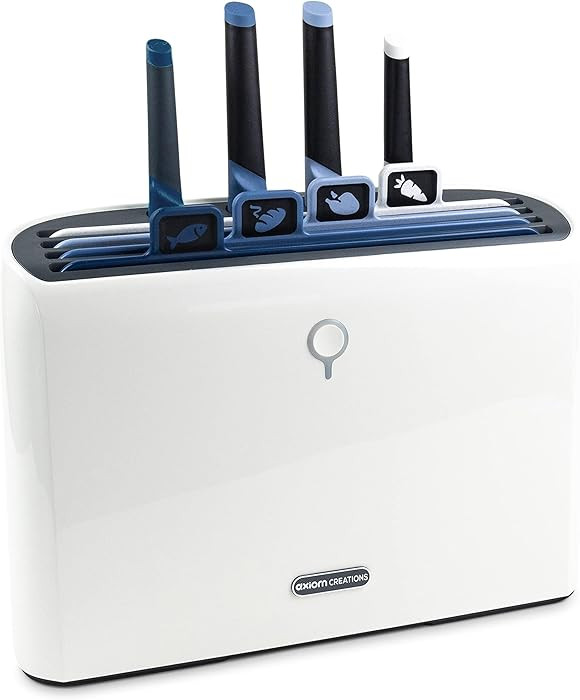 Smart Cutting Board and Knife Set - Self Cleaning Cutting Board Set with 4 Color Coded Cutting Bo... | Amazon (US)