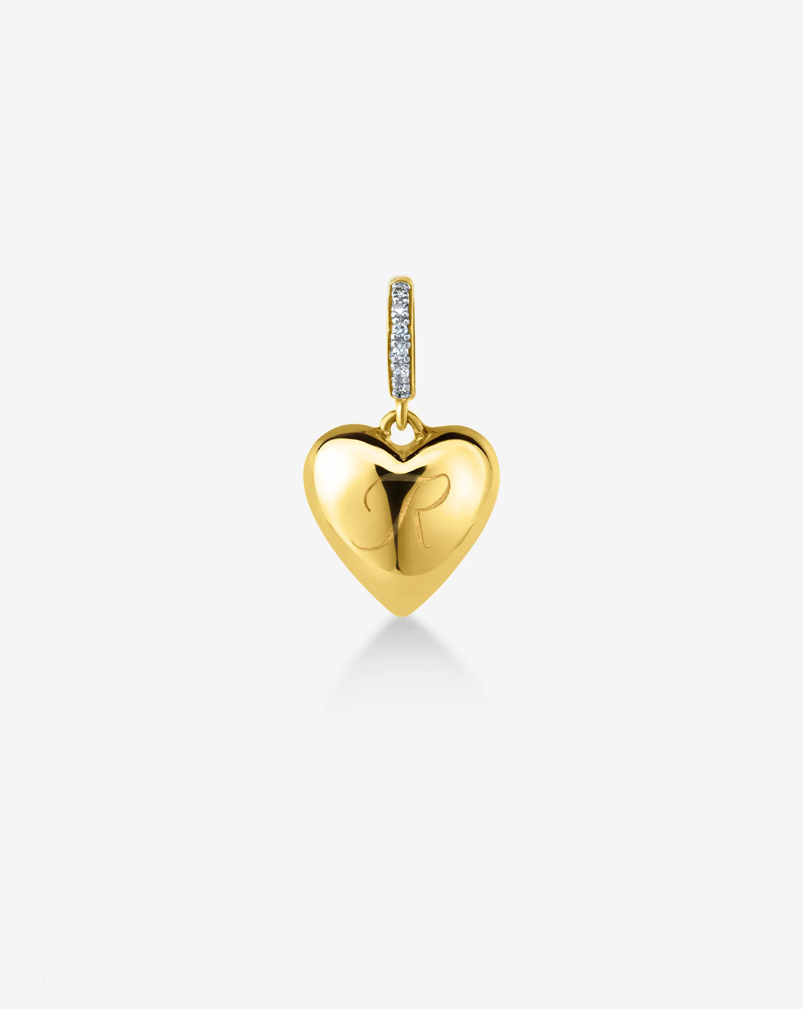 Engravable Heart Charm | Ring Concierge