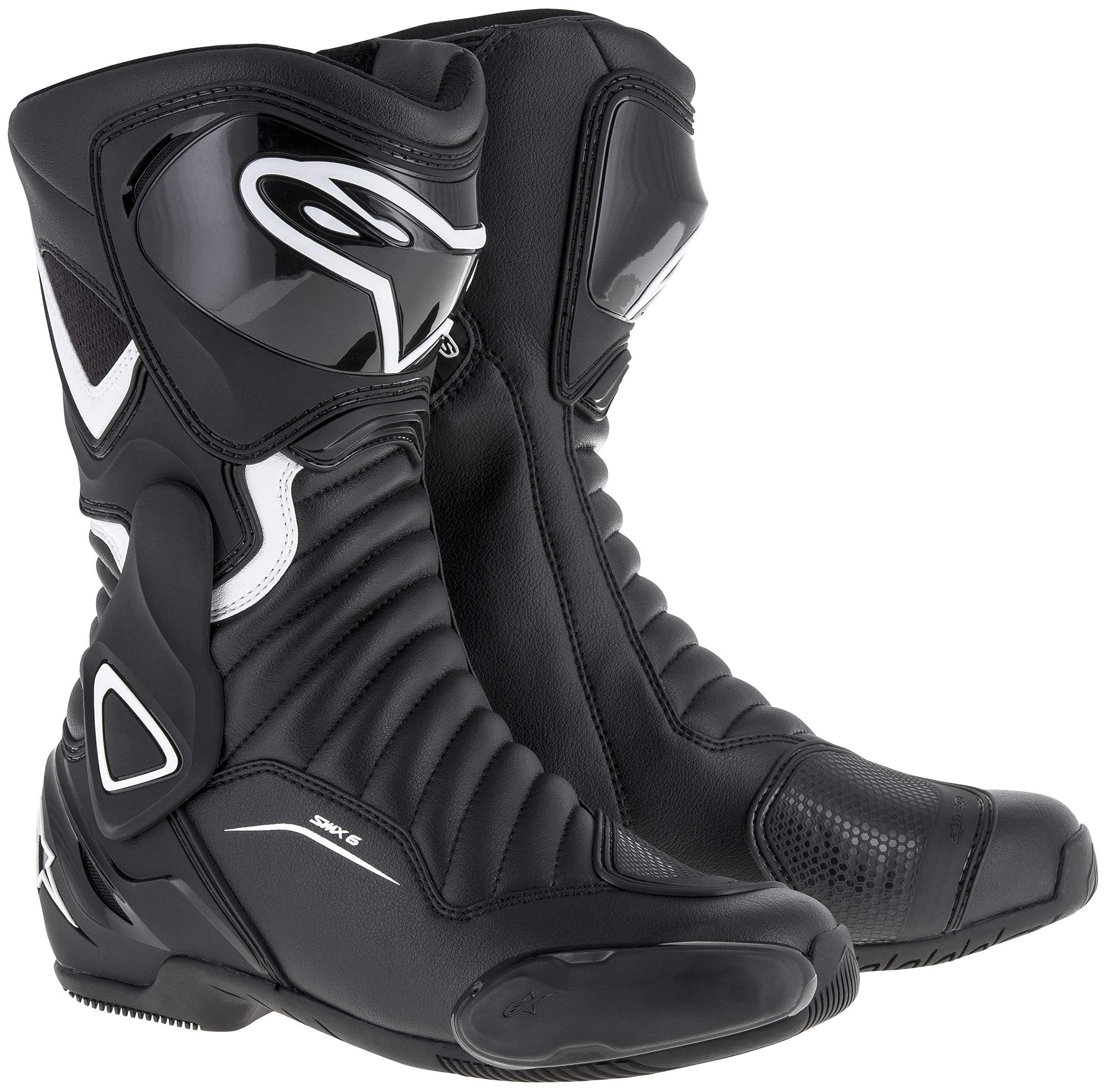 Alpinestars Women's Stella SMX-6 v2 Vented Boots (40) (BLACK/WHITE) | Amazon (US)