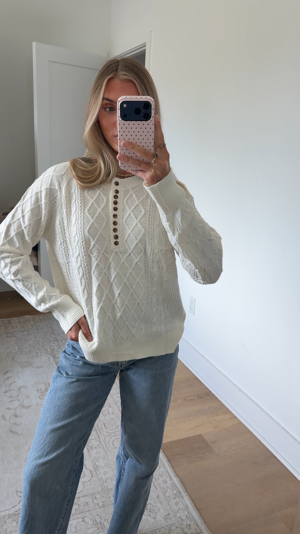 Amazon size small Hongsui Women's Solid Ribbed Knit Sweater Casual Long Sleeve Cropped Pullover Sweater Button Knit Tops

#LTKootd #LTKSaleAlert #LTKSeasonal